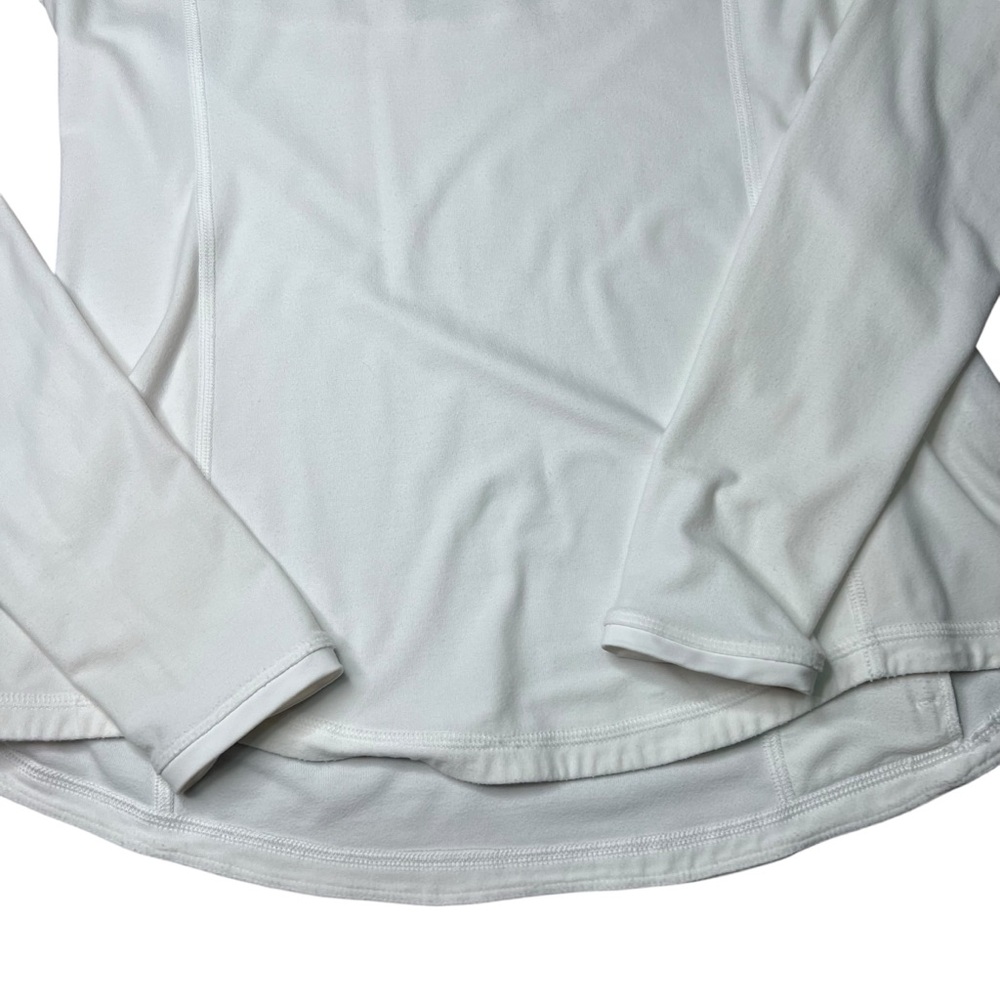 Lululemon Pace Pusher Long Sleeve Rulu Top White Women’s 8 - Picture 7 of 11